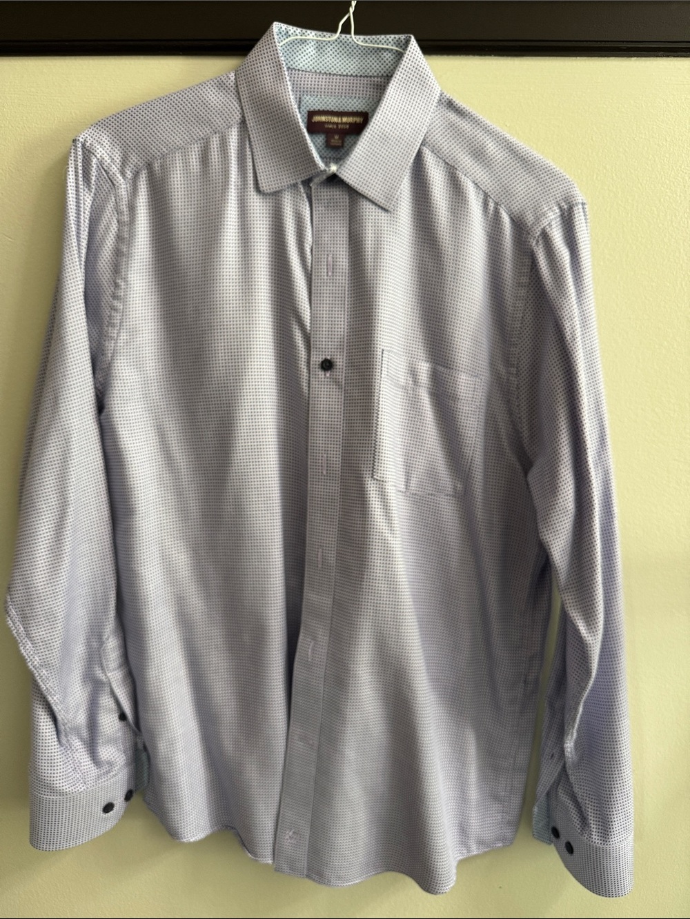 Johnston & Murphy Dress Shirt - Micro-Pattern Long Sleeve